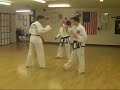 Harris vs Tyler taekwon-do Sparring