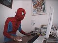 Spidey throws a sickie