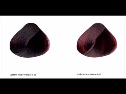 como pintar el pelo violeta -