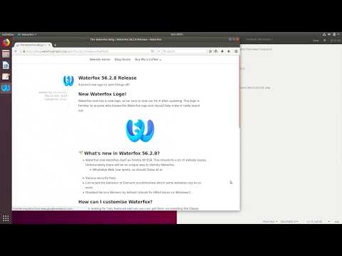 How to install Waterfox Browser on Ubuntu 18.04