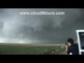 Very close encounter with meso and tornado Very close encounter with meso and tornado