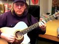 John Lee Hooker Blues guitar Lesson by Siggi Mertens