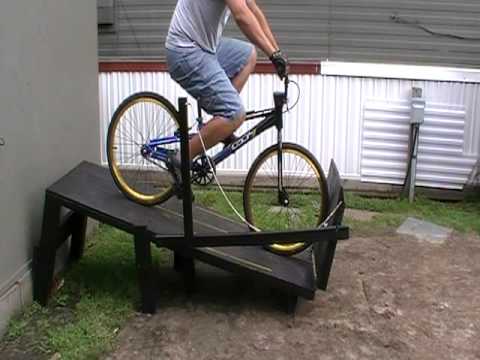 how to build a bmx practice gate
