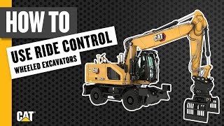 Ride Control for Cat® Wheeled Excavators