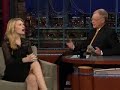Claire Danes on letterman show