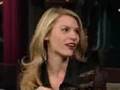 Claire Danes on letterman show