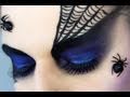 Spider Queen Black Widow Halloween Makeup