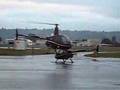 R22 Demo flight landing