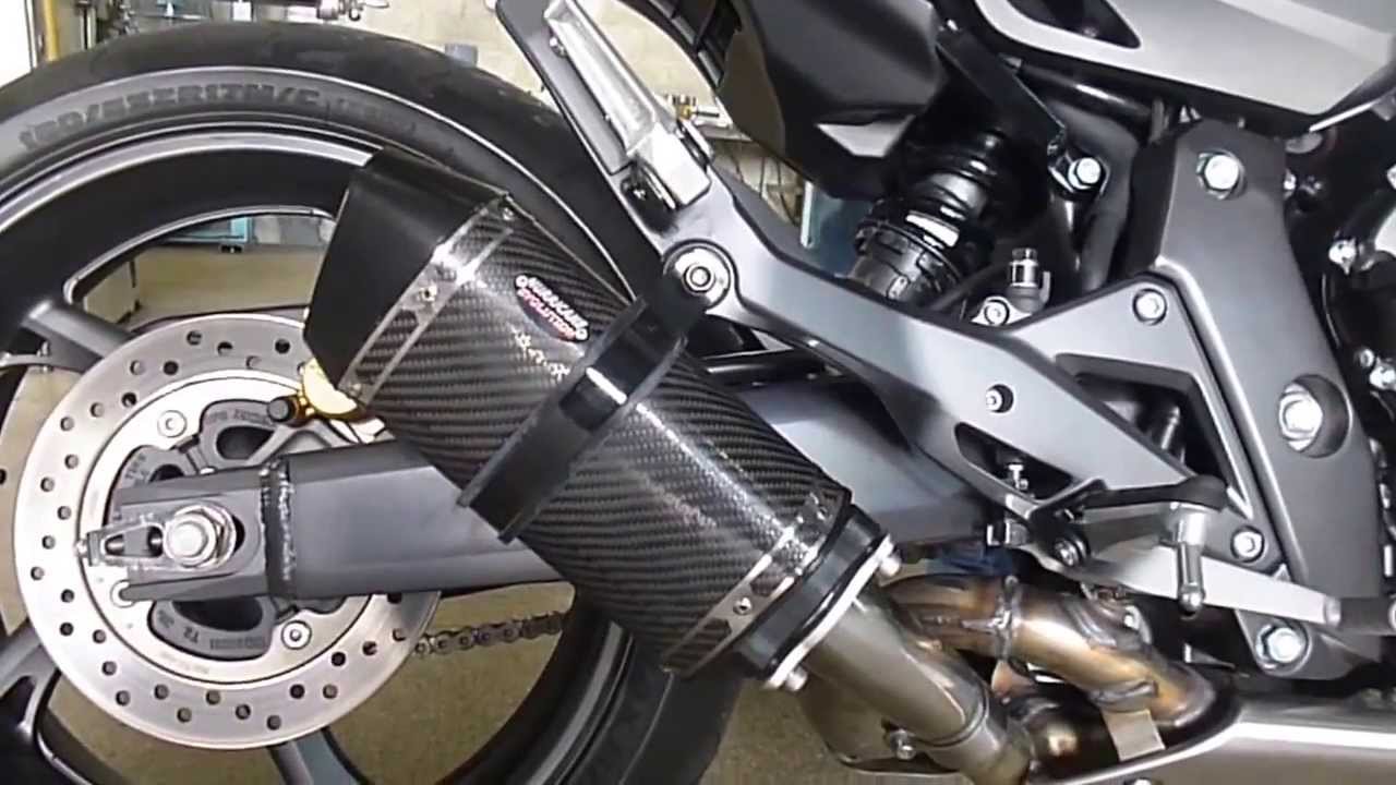 Capa do vídeo  Escapamento F4 Carbon Honda CB 600F Hornet 2008 a 2016