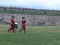 Marching at Louisburg