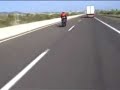 Crazy motorcycle riding and stunts on ZX12