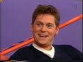 Pernilla & Niclas Wahlgren leker i \"Sagt och gjort\" 1998
