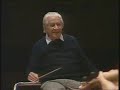 Celibidache Prokofiev Classical Symphony rehearsal