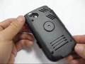 PDair Aluminum Metal Case for O2 Xda Cosmo/HTC S620 Black