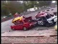 banger racing crashes at fleet motor club aldershot, part 2