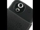 PDair Leather Case for HTC Touch Dual/HTC P5500 Flip (Black)