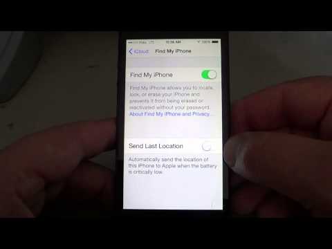 how to locate ios on iphone