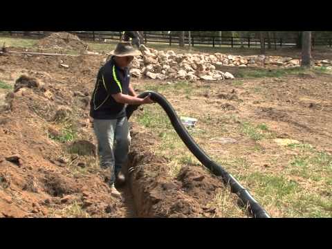 how to drain surface water