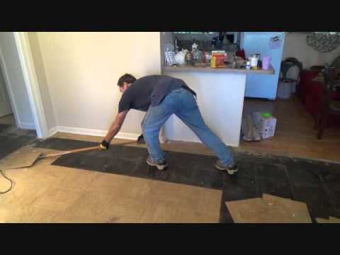 video-linktoworks-The easiest way to remove vinyl floor tiles - YouTube