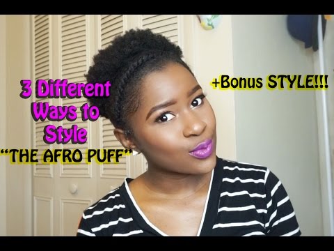 4 Quick Natural Hairstyles for 4C Hair (Done in 10 Minutes or Less) | We  Have Moved To 