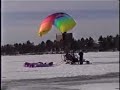 Winter Flying Powered Parachute Style