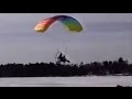 Winter Flying Powered Parachute Style