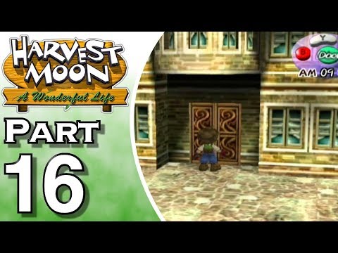 how to harvest crops in harvest moon