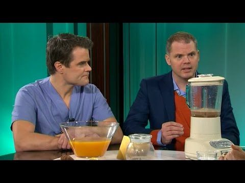 Bajs-cocktail kan bli framtidens medicin - Malou Efter tio (TV4)