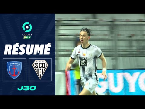 US Union Sportive Concarnoise 2-4 Angers Sporting ...