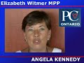 Elizabeth Witmer: Angela Kennedy a Natural Leader Elizabeth Witmer: Angela Kennedy a Natural Leader