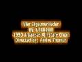 videos de Vier Zigeunerlieder - 1990 Arkansas All-State Choir
