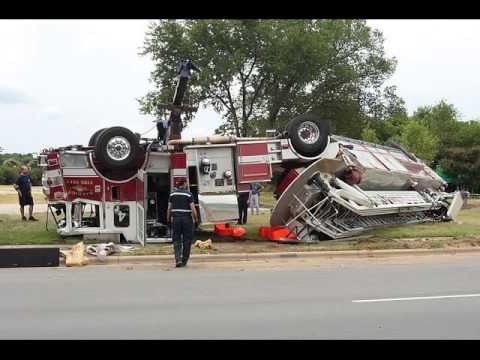 Unbelievable Fire Truck Crashes
