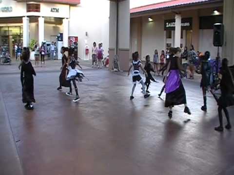 Aloha Dance Studio - This is Halloween Aloha Dance Studio Lihue, Kauai, Hawaii Friday Nights at the Mall Kukui Grove Shopping Center October 2010.