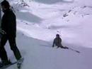 tentative de 360 fini sur une belle gamelles!!