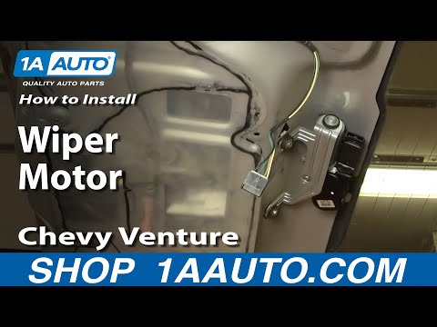 How To Install Replace REAR Wiper Motor Chevy Venture Pontiac Montana 97-05 1AAuto.com