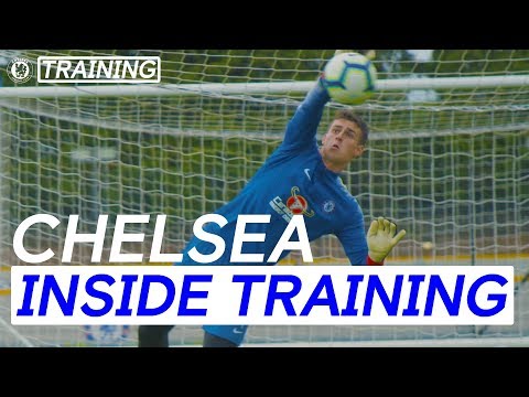 Video: Arrizabalaga's Incredible Saves In First Training Session As A Blue | Inside Training