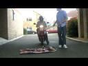 Tom Anderson aka Supertom123 makes a motorbike appear from behind a blanket :OThis Edit is By Tom Holloway (AlreadyTV, Supertom 123's mate :P)go to http://youtube.com/supertom123