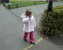 Marie-Claire belt met Oma op de Efteling