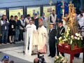 Ultima tappa del pellegrinaggio Marino della Madonna di Bonaria, S.E. Kabongo celebra nel porto di Cagliari