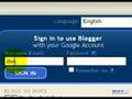 Cara Masuk atau Login di Blogger