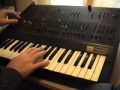 ARP Odyssey analogue synthesiser - lead sound with FM