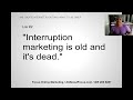 RT @ClaireBoyles: I liked a @YouTube video from @patrickallmond http://t.co/DiDpou7Bl7 3in5: Three Big Lies about Internet Marketing
