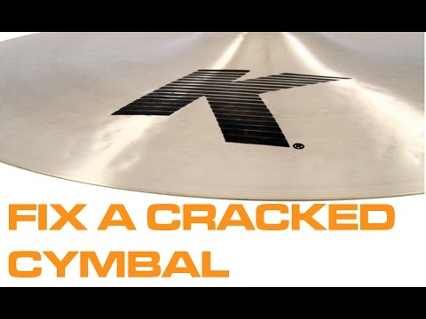 how to repair cymbals