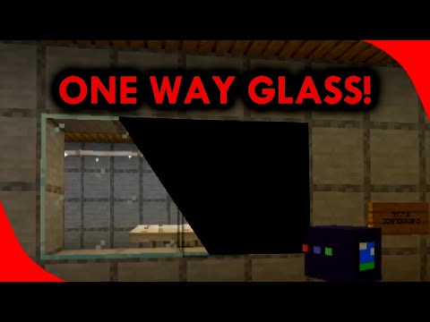 video-linktoworks-How To Make One Way Glass in Minecraft Vanilla 1.16...