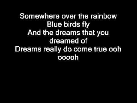 Iz - Over the Rainbow Lyrics