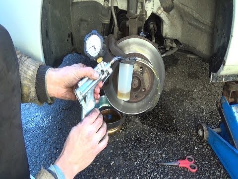 how to bleed manual brakes