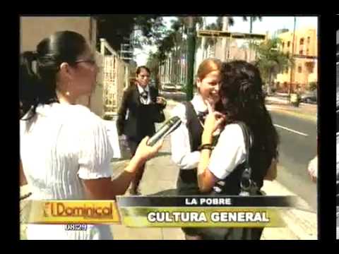 Uni - Estudiantes de la UNI respondieron satisfactoriamente las preguntas de cultura general hechas a varios universitarios en un reportaje de Panamericana Televis...