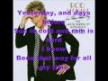 Rod Stewart Have You Ever Seen The Rain