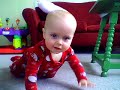 Casey has been crawling for 2 weeks...