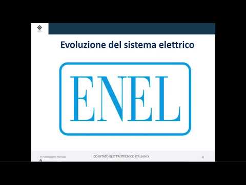 Evoluzione del sistema elettrico introduzione al convegno Energy Storage e Fotovoltaico